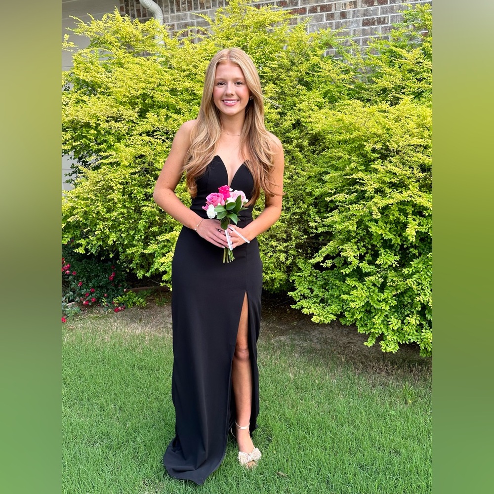 Xs lulus black dress